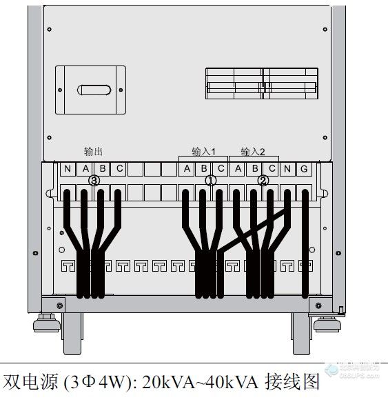 3C3 EX 20KS双电源接线图